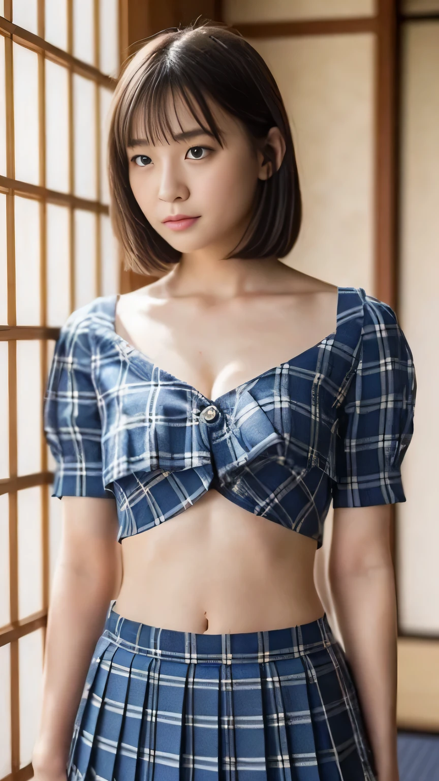 (((16 years old)))、(((high school girl)))、(((charming face)))、(((young face)))、(((beautiful girl)))、(((unparalleled beauty)))、Beautiful woman、cute woman、((innocent face))、((Smile))、((Super-detailed face))、((detailed lips))、((detailed eyes))、((double eyelid))、(((beautiful face)))、(((beautiful well-shaped eyes)))、(((beautiful well-shaped lips)))、、(very short hair)、(ponytail)、Pixie cut、BREAK、BREAK、(((wearing a yukata)))、BREAK、8 heads and bodies、(((slender)))、(((slender body)))、(((thin body)))、(((slim woman)))、((flat chest:1.6))、、BREAK、live action quality、Natural light、(フォトrealistic:1.4)、(Highest image quality:1.2)、(ultra high resolution:1.2)、8K、RAW photo、realistic、high detail、film grain、detail skin、Symmetrical、delicate skin、real human skin、pores、Super detailed、Detailed、(masterpiece : 1.2)、thin face、sharp face、small face、small face、thin shoulders、small shoulders、small shoulders幅、slim shoulders、thin shoulders幅、beautiful japanese woman、Beautiful Korean Woman、slim womanモデル、young gravure idol、Realistic young gravure idol、Young sensual gravure idol、Young pretty gravure idol、japanese model、young gravure idol、(from the knees up)