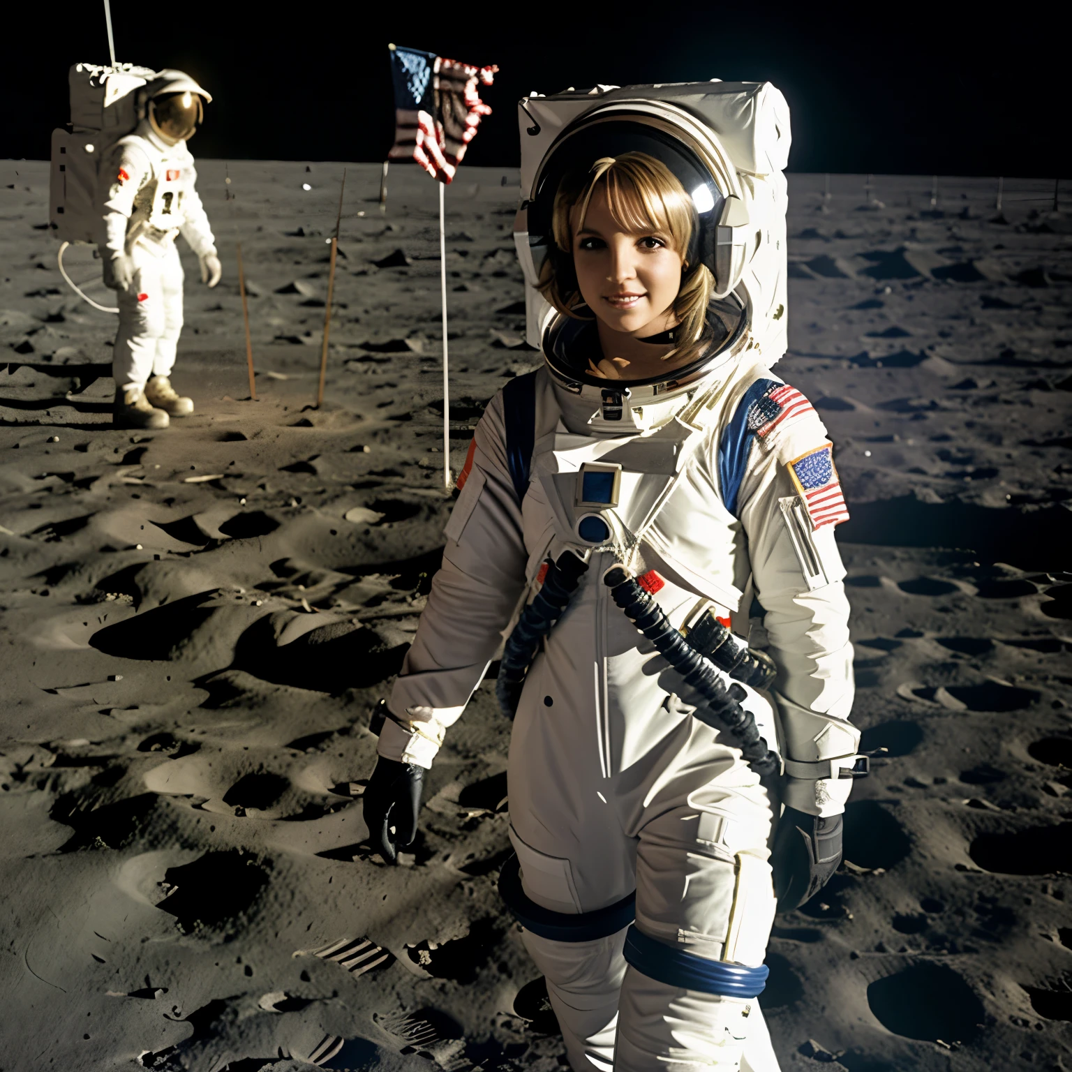 Britney Spears astronaut costume, Britney Spears from the moon,