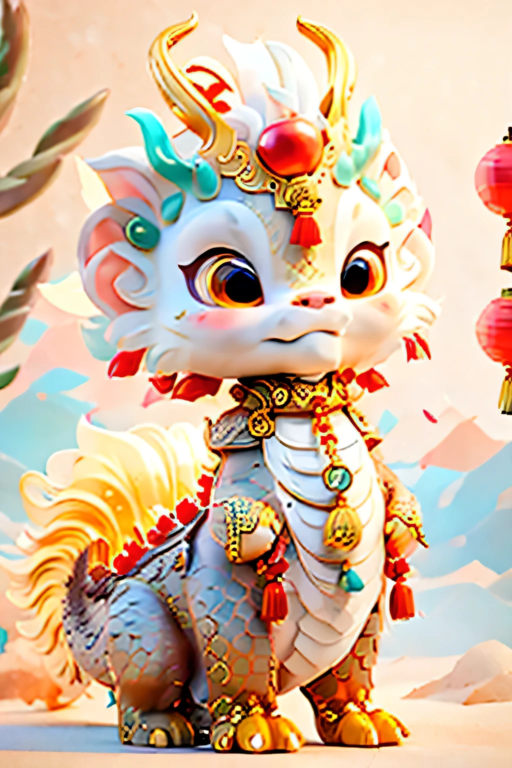 1 stop，Cool effects，Exquisite details，Chinese elements，Chinese Year
