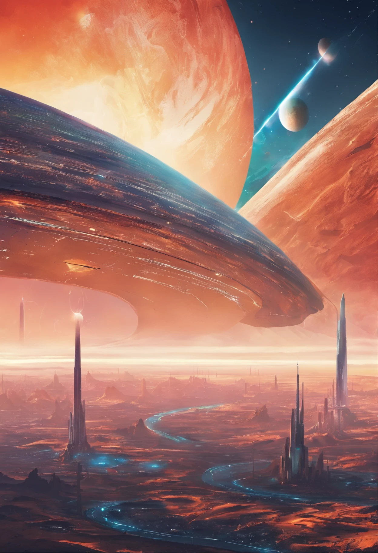 Landscape of super earth