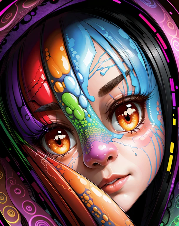masterpiece, beautiful psychedelic entropy PsyAI