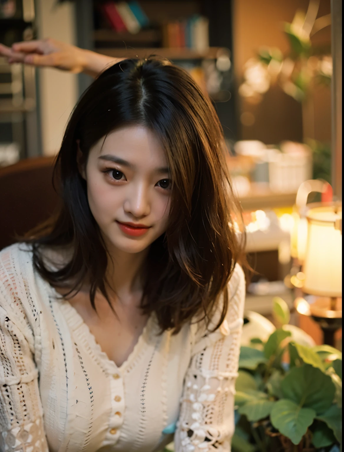 a beautiful Chinese woman, 35 years old, photo realistic, very detailed faces, 4 k, award winning, low key, long hair, black hair, black eyes. official clothing.
