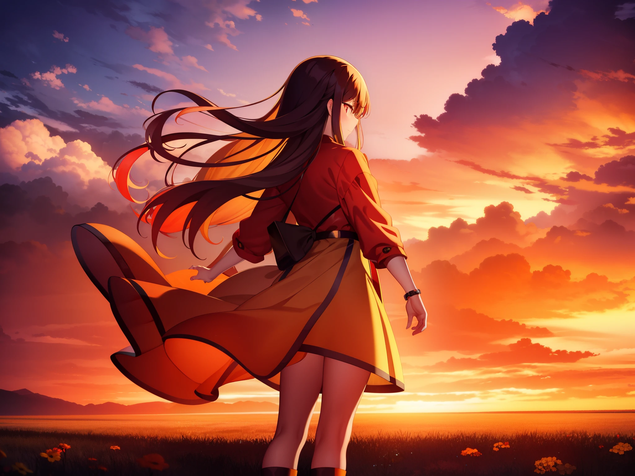 「red and orange and yellow」The world woven by the bright three colors of、まさにinflammationのような情熱と力強さに満ちています。This unique color palette、まるで燃え盛るinflammationのような視覚的なインパクトをもたらし、Arouses a strong emotional pulse in the viewer。
sunsetの美しさが佇む空に広がる「red and orange and yellow」The world of、It creates a magnificent landscape that looks as if nature was painted by a skillful painter.。The moment the sun sets on the horizon、Its brightness gives off a vivid warmth to the surroundings.、The sky turns orange and yellow、The red tone floating in the atmosphere creates a dreamy atmosphere.。
This color palette has an intense energy like thunder.、It gives the impression that the natural world is wrapped in a storm of emotions.。red is its passionate thunder、橙はsunsetの燃えるような輝きを、And yellow symbolizes the brightness in the lightning.、Together we create breathtaking landscapes。
This kind of color combination、art and design、A powerful tool for visual expression、It will give deep impressions and excitement to the viewers.。inflammation、sunset、This color palette combines elements of lightning.、Make you feel the beauty and strength of nature at the same time、There is no doubt that you will be fascinated。