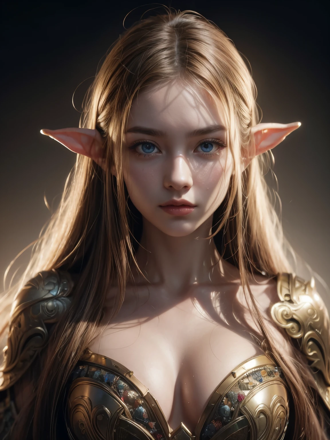 (Best quality, 4k, High-resolution, Masterpiece:1.2), Ultra-detailed, Realistic, Radiant lighting, Epoch Elves, Portraits, Fantastical colors, Fine art, Ethereal beings, Dreamlike, Whimsical creatures, Detailed facial features, Glowing eyes, Elven beauties, Ethereal glow, Mythical creatures, Harmonious composition, Dazzling colors, Stunning visual effects, Otherworldly appearance, Mesmerizing artistry, 