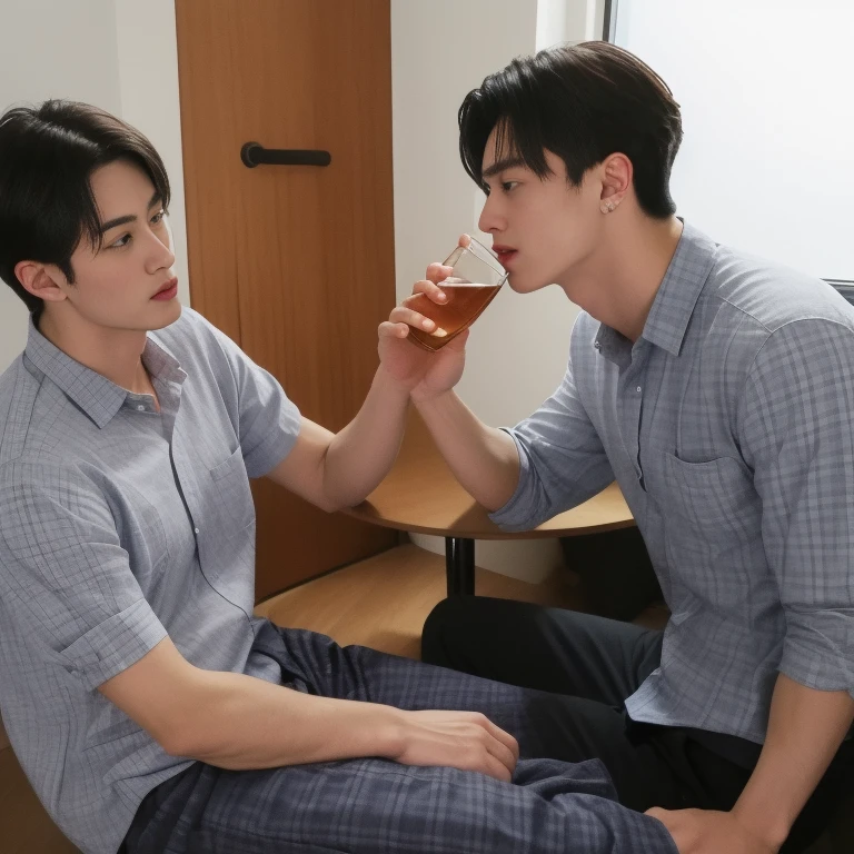 1人，A 20-year-old man in the subway，Standing in a subway car，Ultra-flat head，Wearing a suit，huge bulge,  leg apart，musculous，Handsome，Look at your phone，Wear AirPods，Wear an Apple Watch，Sport backpack，white short socks，White sneakers，pervert smirk，exhilarated，full bodyesbian，Exposing thighs，Expose calves，Thick leg hair，In crowded subway cars，gentlesoftlighting，tmasterpiece，best qualtiy，8K  UHD,16k resolution , ultra-high clarity , hyperrealism , ultra hd picture , uhd