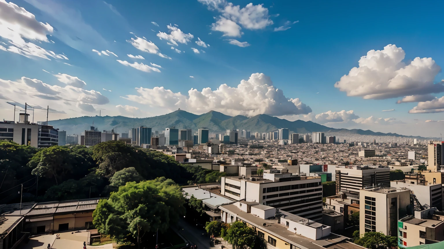 mexico city skyline