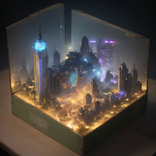 Lunar soil小写实模型, (bifurcation, original photo, best quality, masterpiece:1.4),Steampunk Cyberpunk 1820 City,(CyberpunkLunar soil light:1.3), Lunar soil (related to land),(in a small nature box:1.3),Isometric, small nature, landscape on foundation,landscape,
