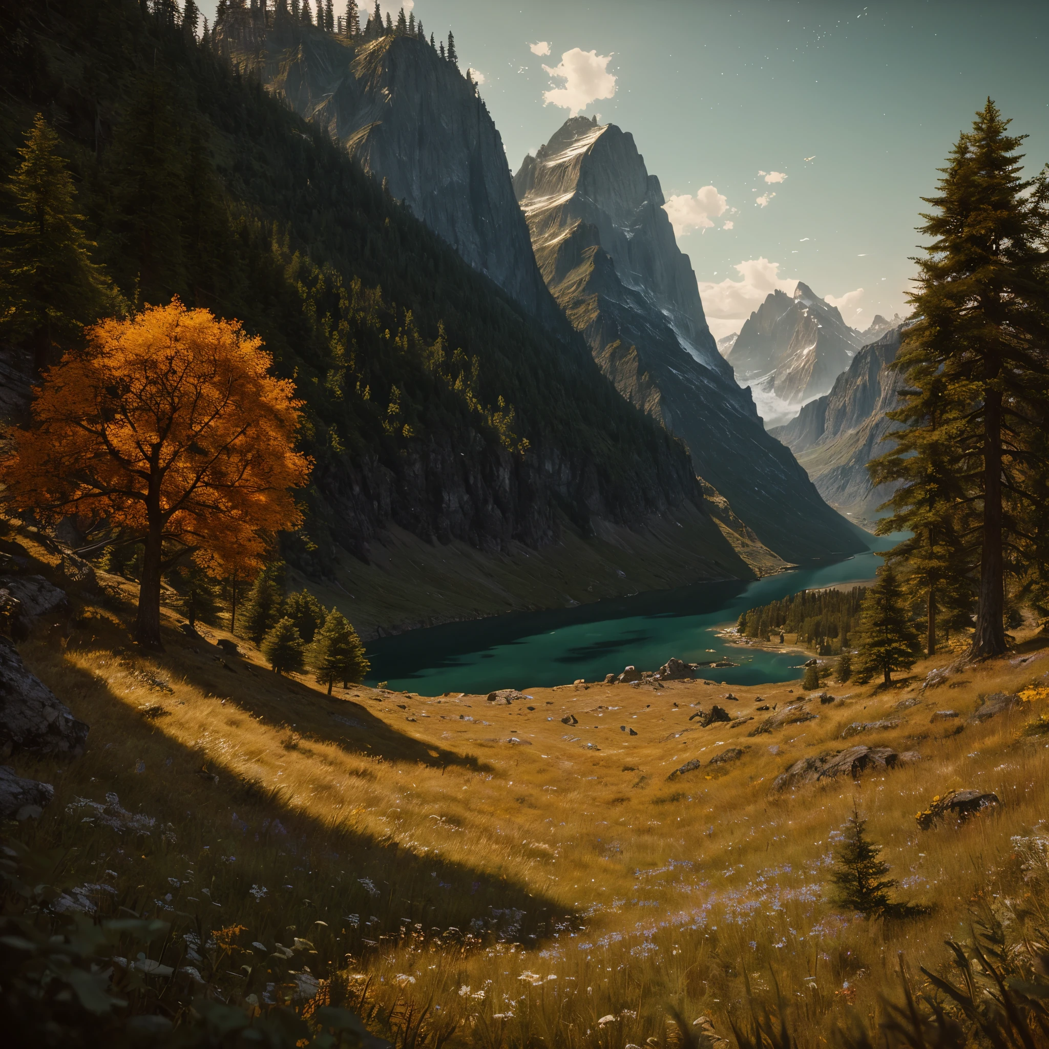 butterfly art by Max Rive and Ryan Dyar, octane render, Unreal engine 5, kodak style