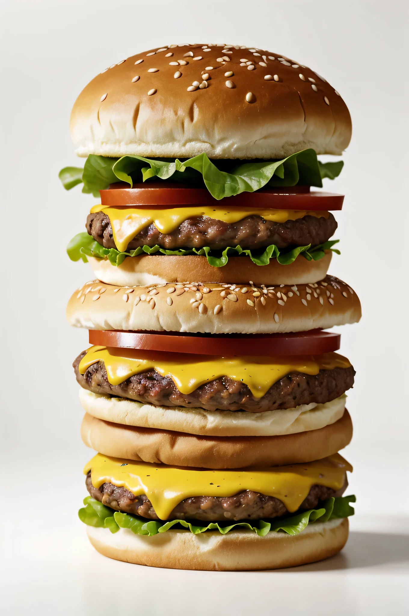 hamburger real, realistic, hd , white background