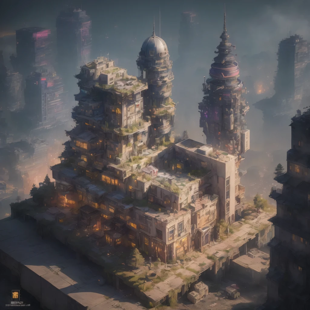 Lunar soil小写实模型, (bifurcation, original photo, best quality, masterpiece:1.4),SteampunkCyberpunk6820 City,(CyberpunkLunar soil light:1.3), Lunar soil (related to land),(in a small nature box:1.3),Isometric, small nature, landscape on foundation,landscape,
