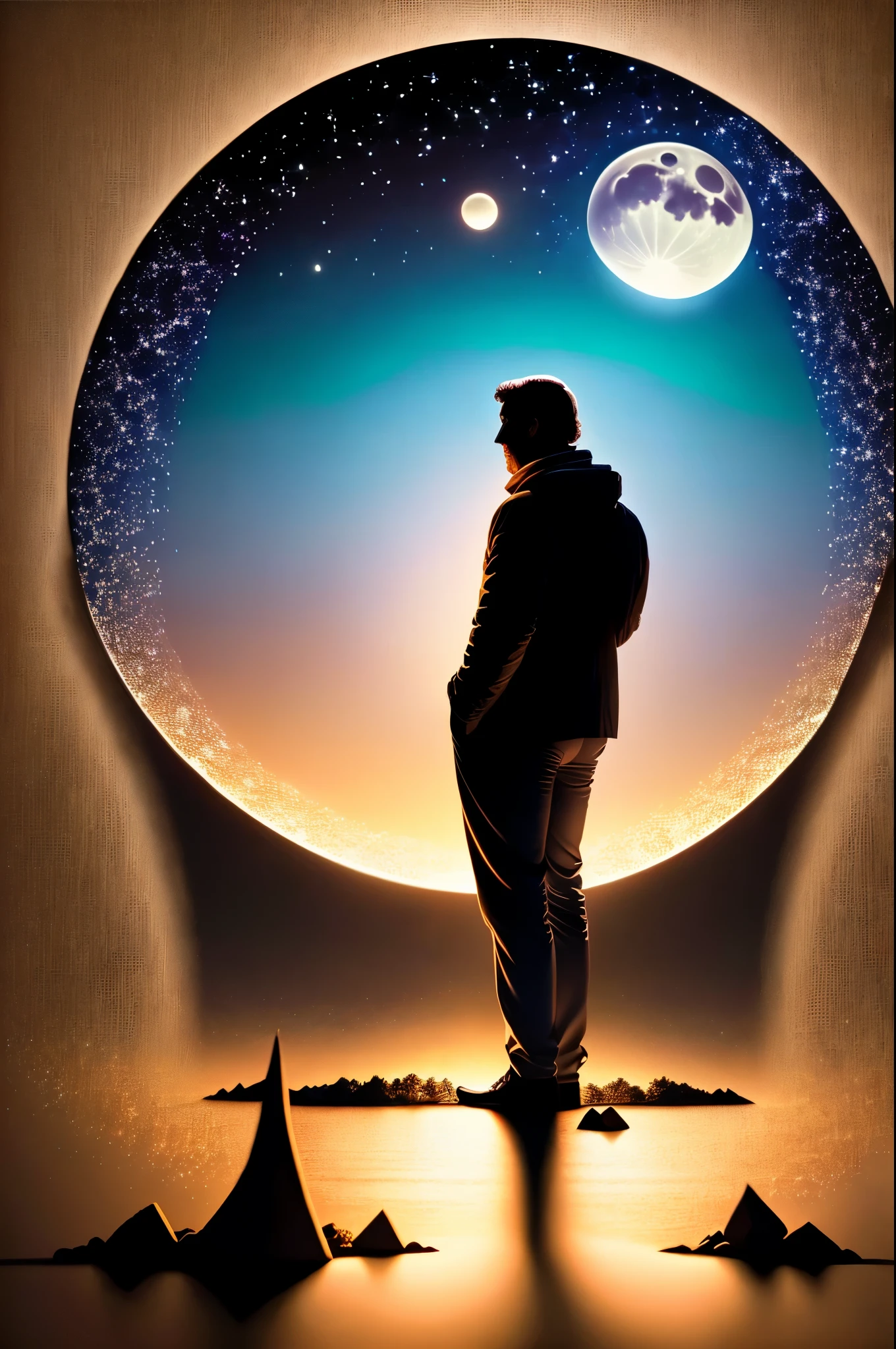 araffes silhouetted against a full moon with a man holding a , looking at the full moon, super moon, in front of a full moon, giant super moon, by John Moonan, sitting on a moon, with full moon in the sky, looking at the moon, at night with full moon, full big moon, photo taken at night araffes silhouetted against a full moon with a man holding a , looking at the full moon, super moon, in front of a full moon, giant super moon, by John Moonan, sitting on a moon, with full moon in the sky, looking at the moon, at night with full moon, full big moon, photo taken at night (obra-prima, melhor qualidade, high resolution a tall woman, muito peituda e bonita, ), 1girl, sexy e apertado, Direction to the camera, bunda, sentada, sozinha, from behind, mesa, calcinha, foco na bunda, quadris largos, bunda enorme ,araffe de grossa e justa, cintura fina e quadril grosso, foto em forma, cottagecore!!, (((toda nua completamente nua))) ( (full body view)) ((seios enormes e cheios)) ((seios grandes)) ((seios redondos enormes))((imagem centralizada)) (HD rendering)Studio Portrait, magia, magical, fantasia, ) (imagem centralizada) , detalhes HD, detalhes altos, sharp focus, studio photo, maquiagem HD, maquiagem cintilante, maquiagem de celebridade,
