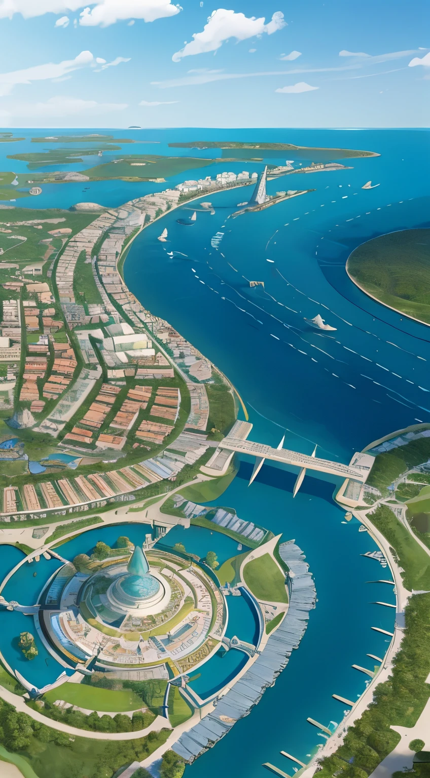 Generate a meticulously detailed and visually stunning map of the mythical city of Atlantis, highlighting its unique geographical features, intricately designed architecture, and serene surrounding landscapes. Leverage the advanced capabilities of the Diffusion XL model to infuse the map with an otherworldly aura, capturing the essence of Atlantis as a lost, majestic civilization. The map will feature towering spires, grand colonnades, and labyrinthine streets, all adorned with precious gemstones and gold.
The city will be nestled between the shimmering waters of the Atlantic Ocean, surrounded by lush greenery and exotic flora. The map will