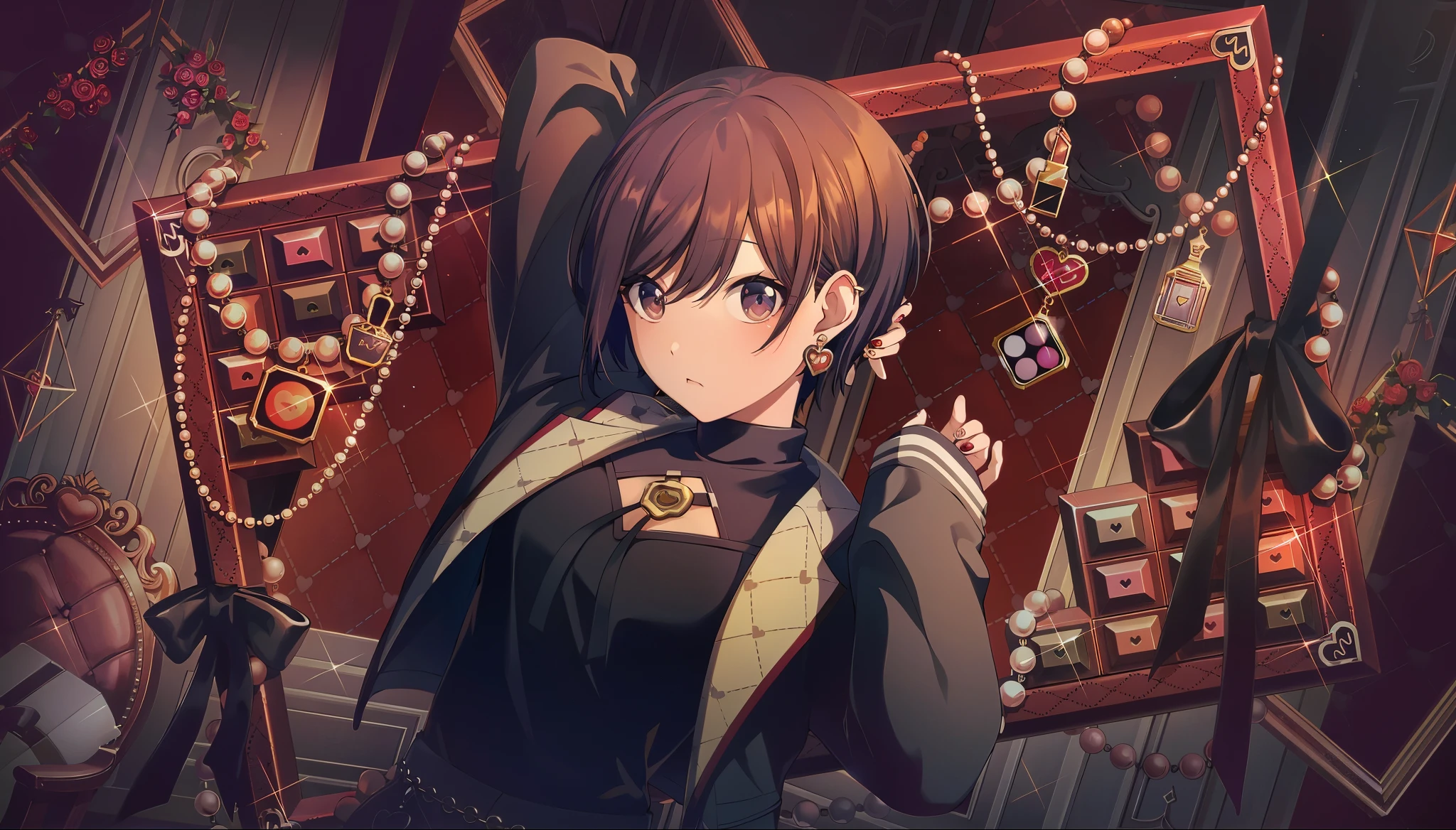 (highest quality),(Highest image quality),(Super detailed),(muste piece),(masterpiece),(8K),anime illustration,Skin,Skinを合わせる