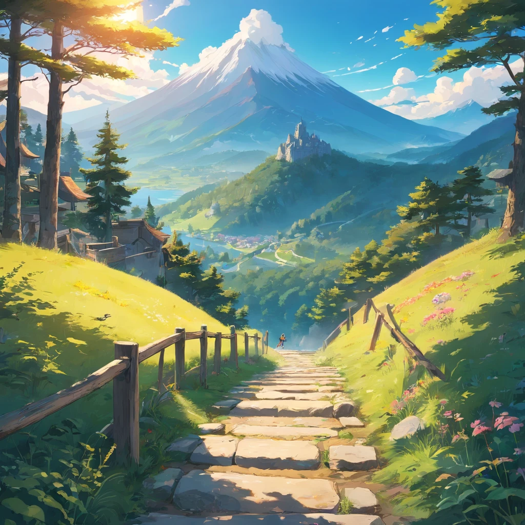 Alpine Forest Landscape Photo，Steep mountain roads，Clear and  lake，wood，bushes，Fallen leaves，Dawn Sun，Haze，Cliffs and mountains，devastated，Lonely，cold，Foggy sky，Not a dazzling morning sun，Nightmare vision，Dark fantasy plot，Perfect and excellent composition，8K resolution，detailed，restricted，close ultra-wide angle shot，Realistic，Amazing skies,Colorful clouds float，true to life, The private parts are clearly visible, perfect perfection, Digital single-lens reflex camera, 1024, 2048, 4096, detailedな, sharp, best quality, high quality, absurd，Unattended background，very detailed、detailedな照明の影，art station trends、Complex、expensivedetailed、dramatic、（volume lighting：1.2）HDR Shots。（close，Super deep scene，ultra wide angle，micro focal lens：1.2）（Realistic：1.4）master piece、expensive、expensive品質、beautiful photo，global illumination
