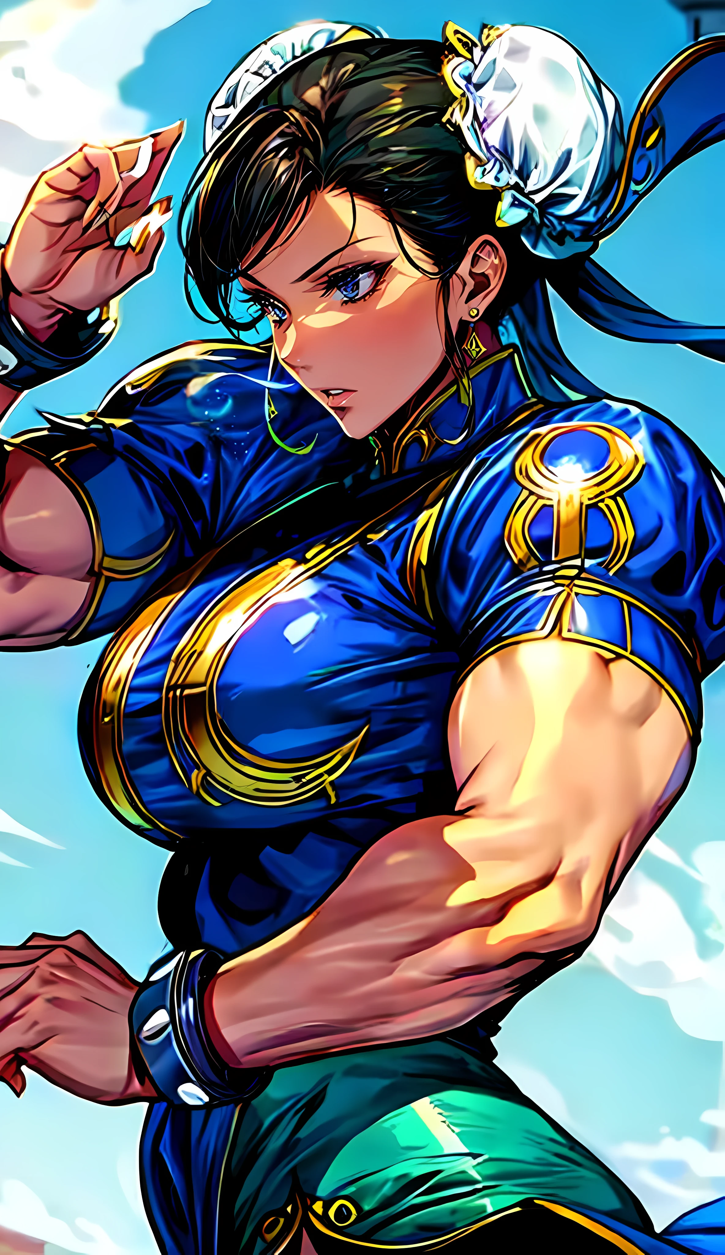 add_detail:1, chun li, (bodybuilder:1.2)