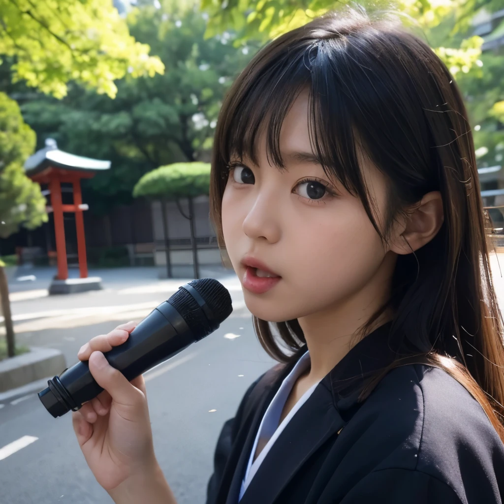 primary school student、front、Blowjob、Japanese、park background、naked erotic、