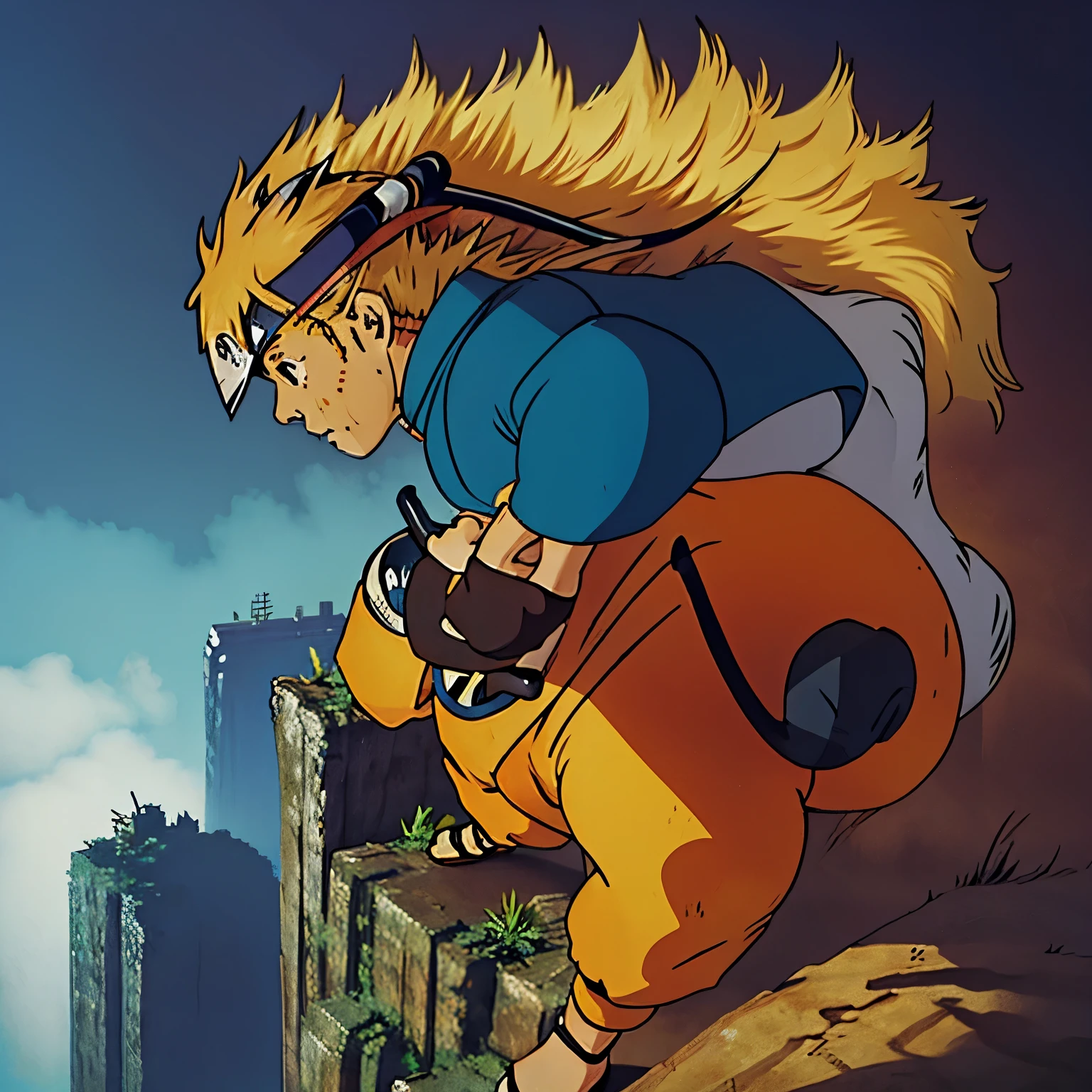 Melhor qualidade, Naruto uzumaki na chuva