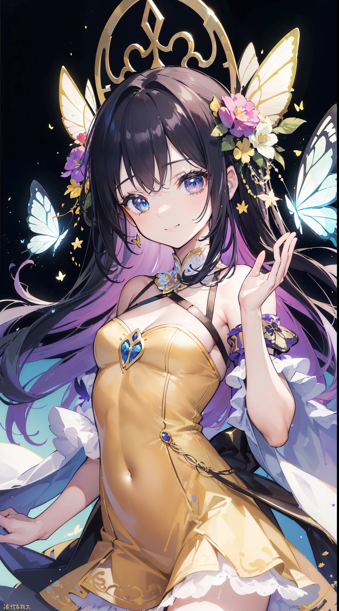 anime girl with big breast and flowers in her hair, digital anime art, anime style 4 k, digital anime illustration, anime moe artstyle, beautiful sunflower anime girl, detailed digital anime art, beautiful anime girl, digital anime art!!, beautiful anime artwork, beautiful anime portrait, anime digital art, high quality anime artstyle, anime styled digital art