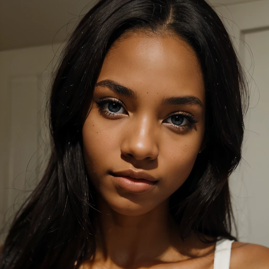 black girl with straight hair that italian men would find sexy