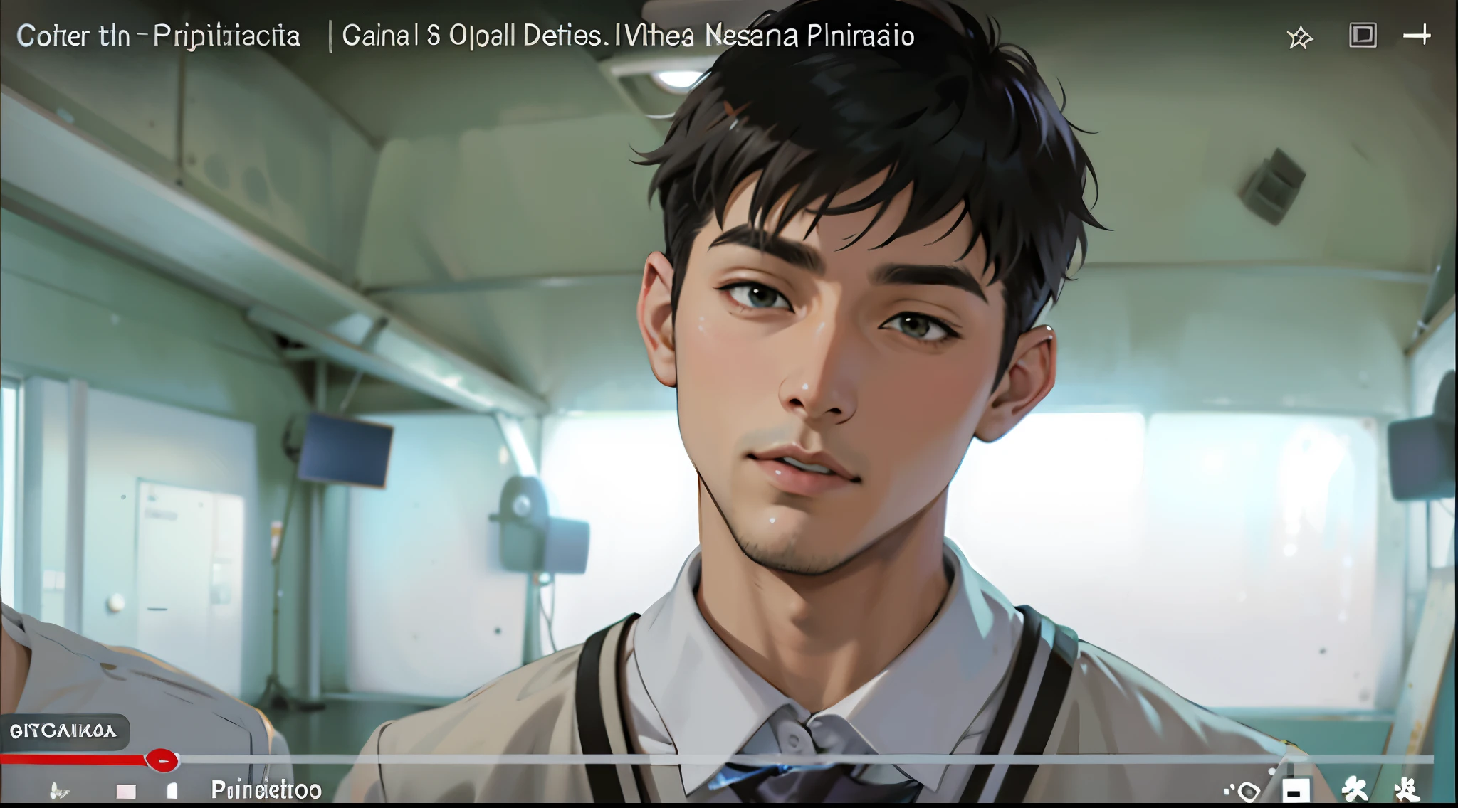 hay un hombre con cabello morado y un tenedor en la mano, realistic art style, realistic anime art style, realismo animado style, estilo anime semi-realista, estilo de arte anime realista, obra de arte al estilo de guweiz, hecho con estudio de pintor anime, en un estilo anime, realism artistic style, pintado en estudio de pintor anime, realismo animado, estilo anime 2d