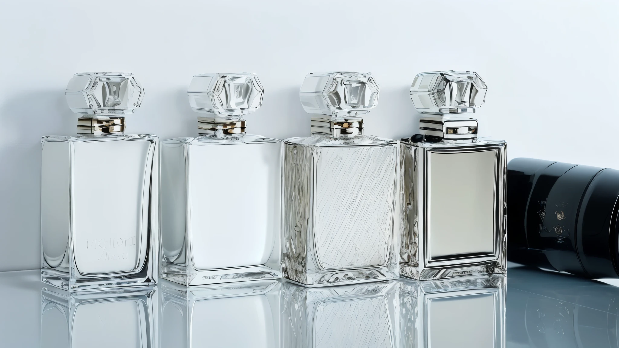 (High-resolution, Aesthetic: 1.4), Modern, (Luxurious men's perfume bottle: 1.5), Inscribed with "MEN" in bold, sleek black letters on a pristine white background, (Glossy finish: 1.2), Precisely crafted, Minimalist design, (Elegant andclassy: 1.3), (Black and white color scheme: 1.1), (High contrast: 1.2), (Photorealistic: 1.3), (Close-up shot: 1.3), (Sharp focus: 1.2), (Ultra high definition: