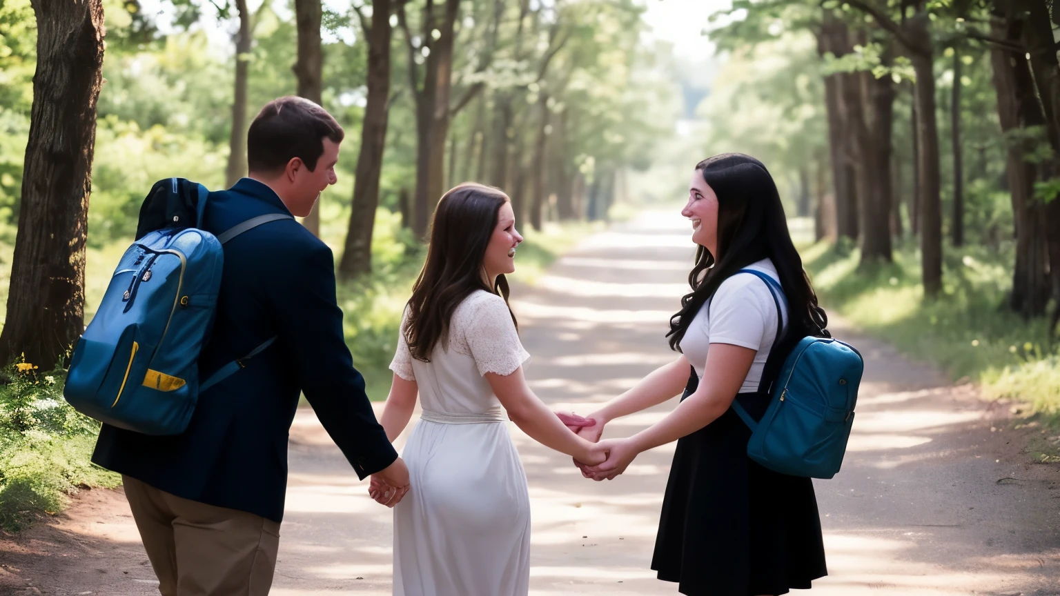 Emily receiving assistance from kind strangers along her journey. As Emily traveled further, she faced challenges and obstacles that tested her resolve. Yet, she persevered, driven by the belief that love knows no bounds. Along the journey, she met kind strangers who offered their support and guidance, reinforcing her faith in humanity.