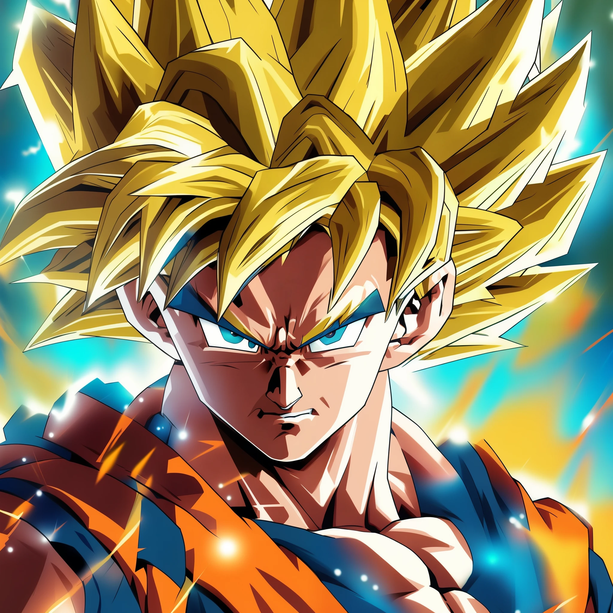 um close de um gohan muito bonito e de olhos azuis, Super Saiyajin Goku, highly detailed portrait of Goku, Goku portrait, super sayian Goku, portrait of Goku, Super Saiyajin, super querido, son Goku, going Super Saiyajin, Goku from dragon ball, Papel de parede de anime 4k, Papel de parede de anime 4K, Goku from dragon ball z, Goku
