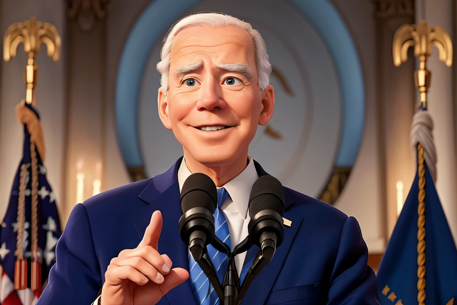 Joe Biden speaking