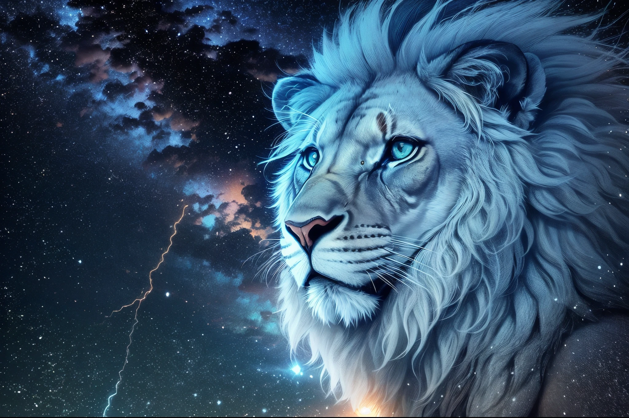 Lion, Divine Lion, naturais, Natureza, Natureza, Linda, renderizado, fotorrealista, UltraHD, 4k, texturasdetalhadas, thunders, sombras detalhadas, cores detalhadas, por do sol, sol se pondo, Sunset, Natureza Linda, Great Divine, por do sol, contraste detalhado, contraste realista, high resolution, cores detalhadas, fogo, eletricidade, divina criatura, 8k, Detailed Realistic, 16K, 8K, HD, contraste detalhado, contraste realista, high resolution, cores detalhadas, fogo, eletricidade, divina criatura, 8k, Detailed Realistic, Elegante, 