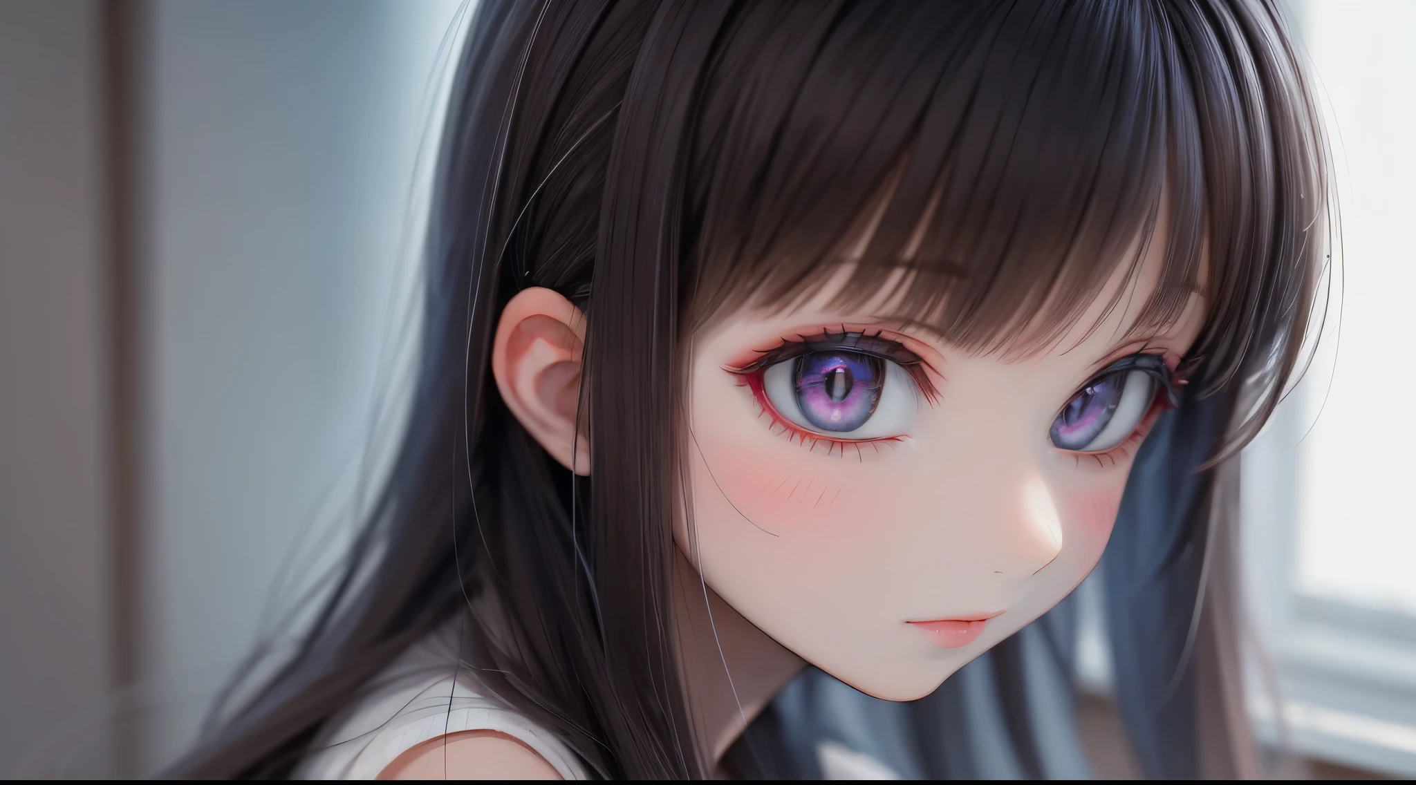 Beautiful portrait of a beautiful  girl in Lily of the valley field, Full body, Science fiction,Accessories for shoes、 A detailed eye, Art Station, Sharp Focus, Photorealsitic, 35 mm, Ultra Detail, 4 k, radiant light