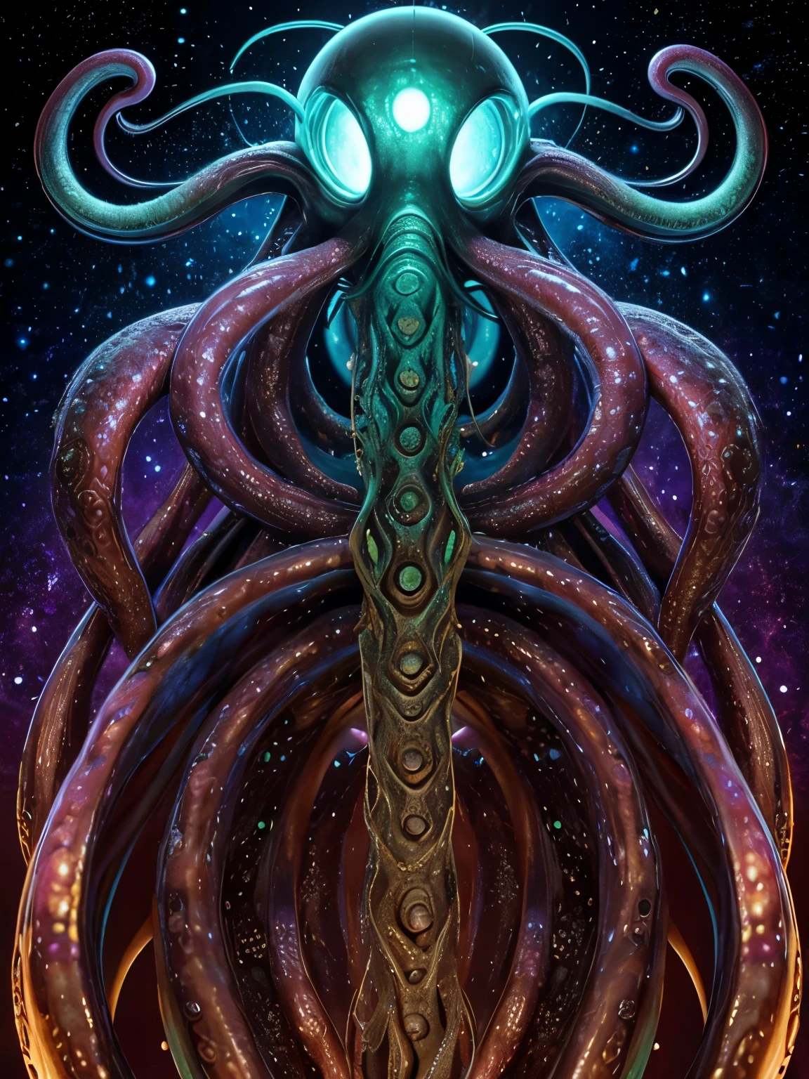 ｛NEO GOD｝｛an alien｝｛Chemicals｝｛Deities｝｛vhorrified｝｛Deities々Right｝｛Beautiful shape｝｛an oil painting｝｛hight resolution｝｛devastated｝｛Buddha｝｛Rainbow flesh｝｛Ultimate form｝｛Another dimension｝｛kosmos｝｛mistic｝masterpiece , best quality , ultra-detailed｛cthulhu mythos｝｛goddes｝｛MuCoi｝｛mucous membrane｝｛tentaculata｝｛worm｝｛Nyarlathotep｝｛High Quality｝｛symmetry｝
