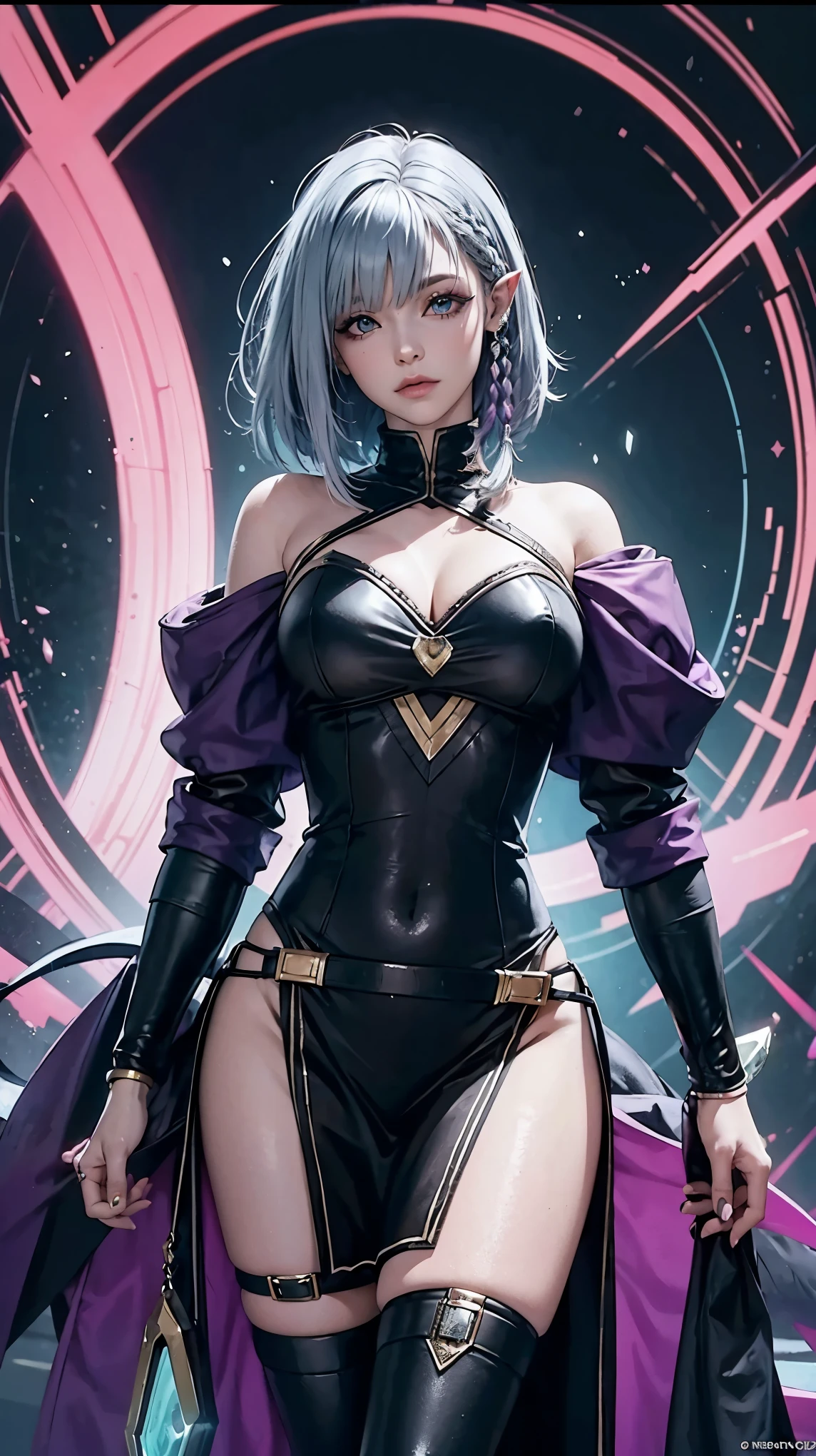 Estilo garota de League of Legends, uma mulher com cabelo roxo, mulher cyberpunk mulher anime, potas, Deusa cyberpunk raivosa bonita, estilo de arte cyberpunk, arte digital de anime cyberpunk, arte de anime cyberpunk, Film Poster, garota Retrato, arte de anime cyberpunk, arte com tema cyberpunk, cyberpunk fantasia sombria, garota de League of Legends, 1 garota, cabelo roxo e curto , cabelos curtos, garota de cabelo roxo, cabelo curto, lugar em chamas, camisa branca, jaqueta de couro vermelho escuro, lateralmente, garota em uma rua abandonada, cabelo roxo, cabelo curto, olhos cor de verdes, Pink lips, standing, ultra detalhada, obra prima, super detalhado. garota de League of Legends. Garota de cabelo roxo/violeta, garota de calsa marrom, blusa branca, jaqueta de couro vermelho escuro, estilo uma garota de Resident Evil em um lugar em chamas, spark, esferas de luz, Film Poster, League of Legends, estilo de Liga das Lendas, Vi de arcane em uma cidade abandonada, Everything is burning, fogo por toda parte, garota de cabelo roxo, cabelo curto