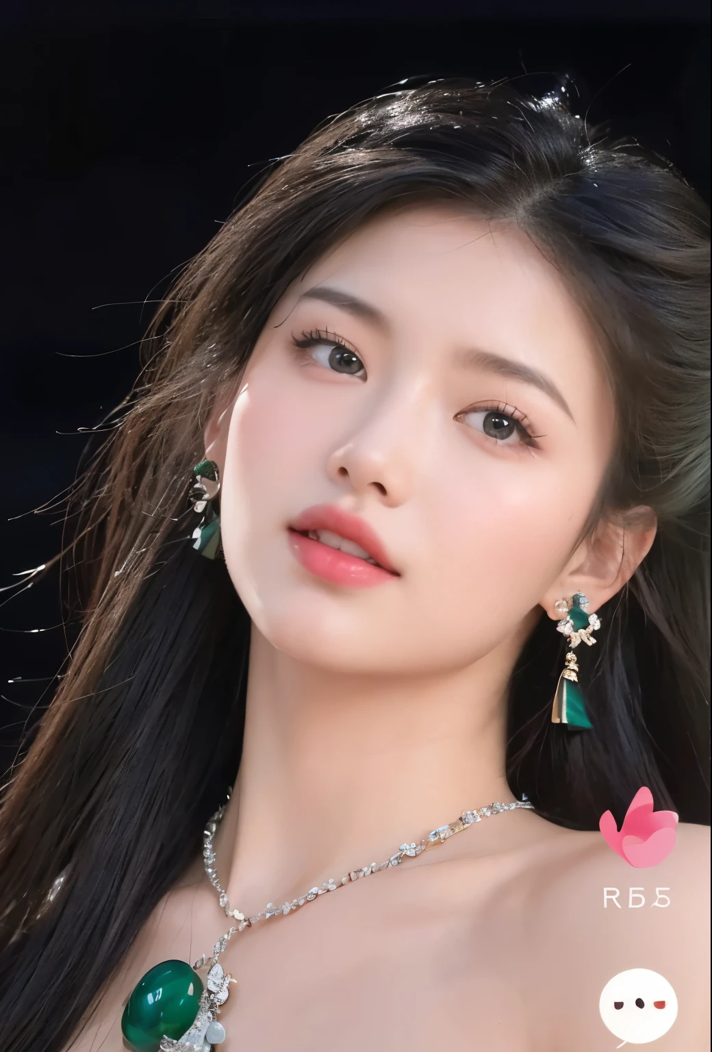 (((masterpiece: 1,5, best quality, high resolution, super resolution, Super detailed: 1,2, rich background: 1,4))), (close up), (1 girl), alone, green eyes, blonde long hair tied with blue ribbon, hair accessories, blunt bangs, smiling, high school, Medium chest, ((hand in the air)), japanese clothes, (Blue cropped kimono), sandals, ribbon, Heart, ((outdoor)), Cherry blossoms, (Tori Gates), stone staircase, Sky (afternoon), Cherry blossomss fall, ((dramatic light: 1,3)), cloudy, (The scenery behind Mount Fuji)