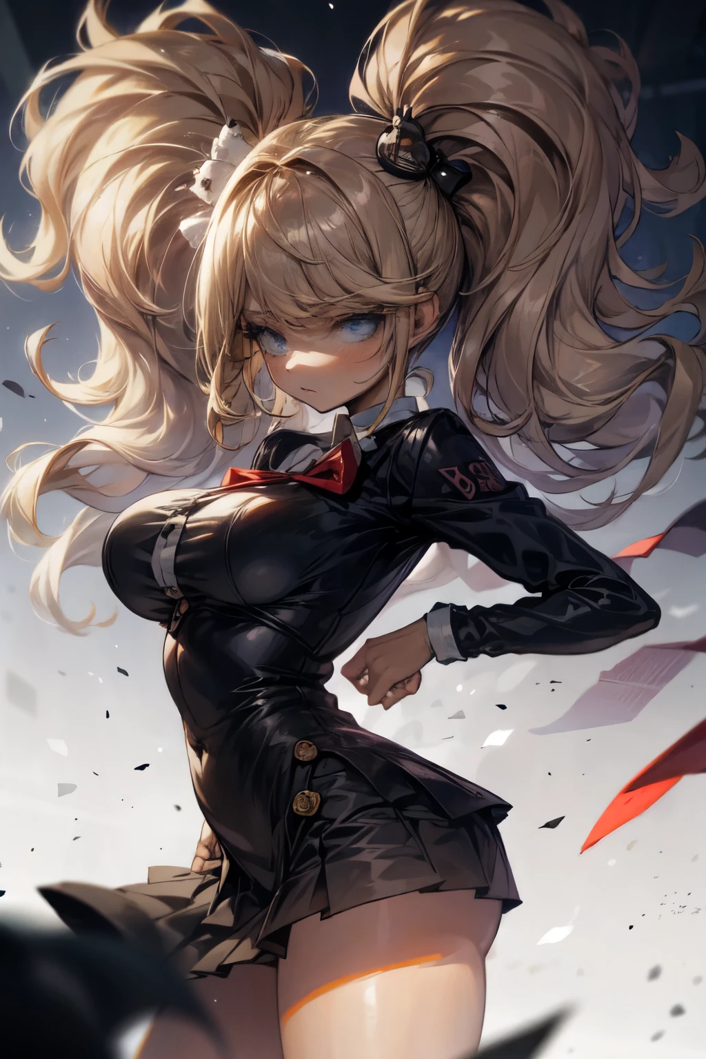 1girl blonde