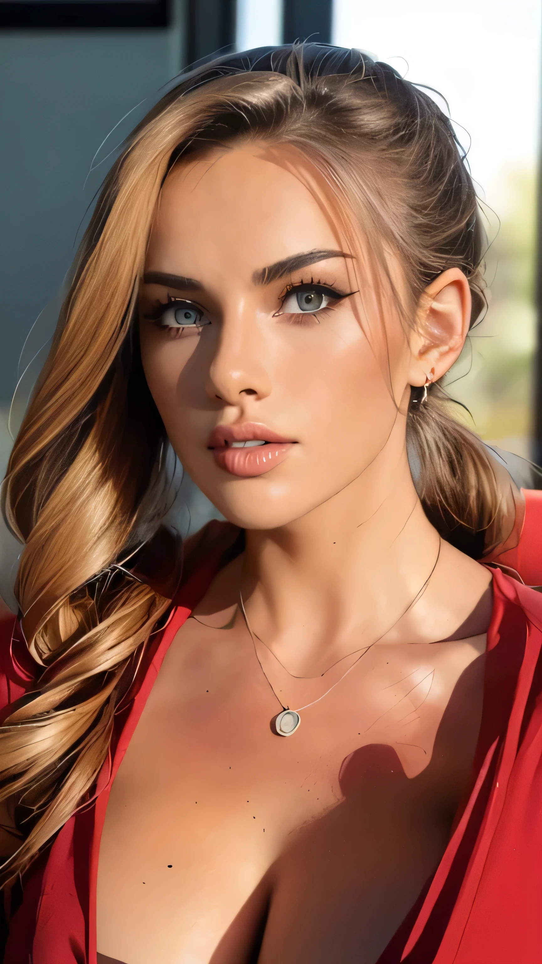 (best quality,4k,8k,highres,masterpiece:1.2),ultra-detailed,(realistic,photorealistic,photo-realistic:1.37),comic book panel ,empty speech bubbles,modern multi panel,superhero,sexy harem girl,sexual, Izabela Ion having , anatomically correct, super detail () (pony tail) 