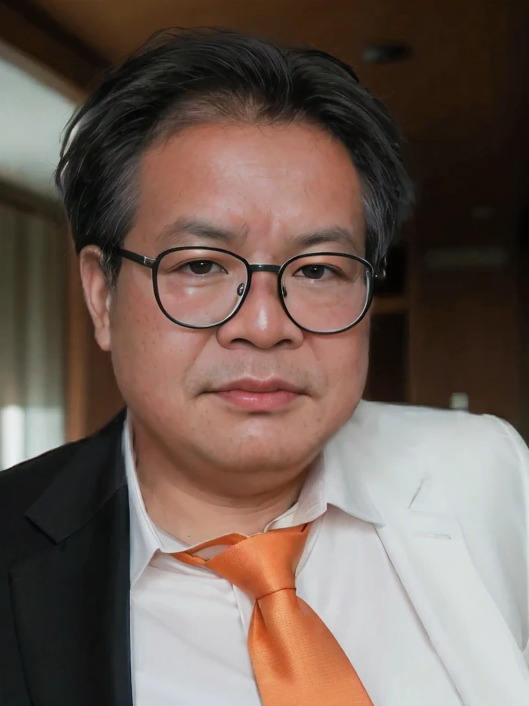 There was a man wearing an orange suit and tie.., Peter Chan, Song Pung Dinh, Jeong Won Jeong, Kagar Cheng, champion. hello., Kamwei Fong, Jung Seok Lee, Stanley Lau, sangsoo jeong, Lim says he's used to it., Ken Wong, Nicodemus Young-Mattisson, Jungwon Charles Jeong, Peter Chung