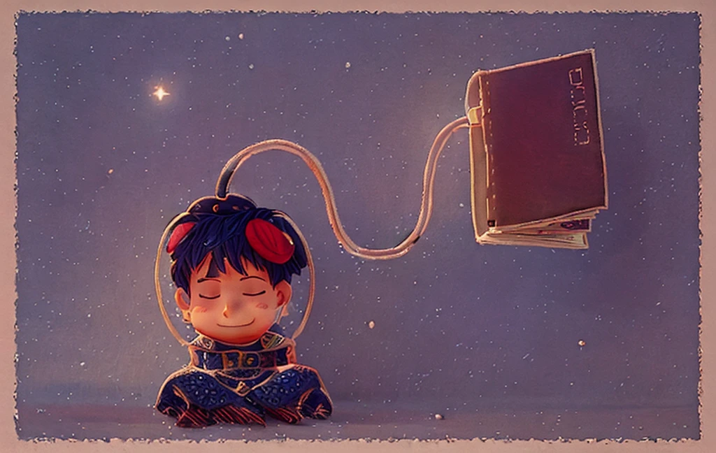 universe、meditation、Book、imagination、boy、relax
