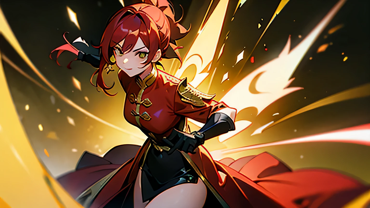 Year of the Dragon,extra cash,Gold and red,female characters