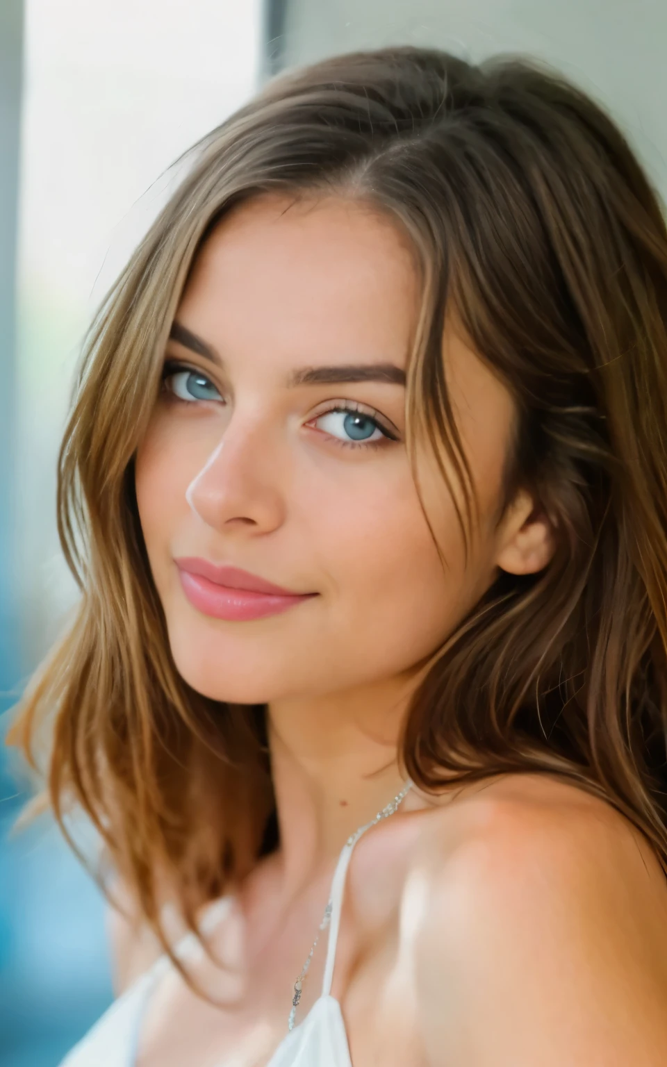 Very beautiful sexy blonde making a selfie, naked , breasts, light blue eyes, highly detailed, 18 years old, slim, innocent face, naturally wavy hair, high resolution, masterpiece, best quality, intricate high detail, highly detailed, sharp focus, detailed skin, realistic skin texture, texture, detailed eyes, professional, 4K, charming smile, shot with Canon, 85mm, slight depth of field, Kodak Color Vision, body in perfect shape, extremely detailed, photographer_\( ultra\), photographerrealistic, Realstic, Postprocessing, maximum details, roughness, real life, ultrarealistic, photorealism, photography, 8K UHD, photography