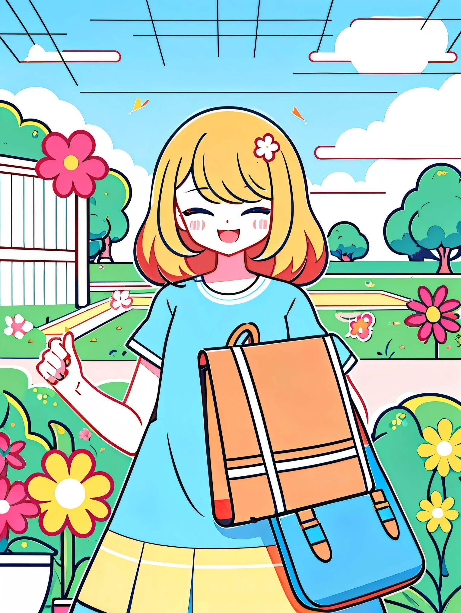 UI flat illustration-UI平面插图