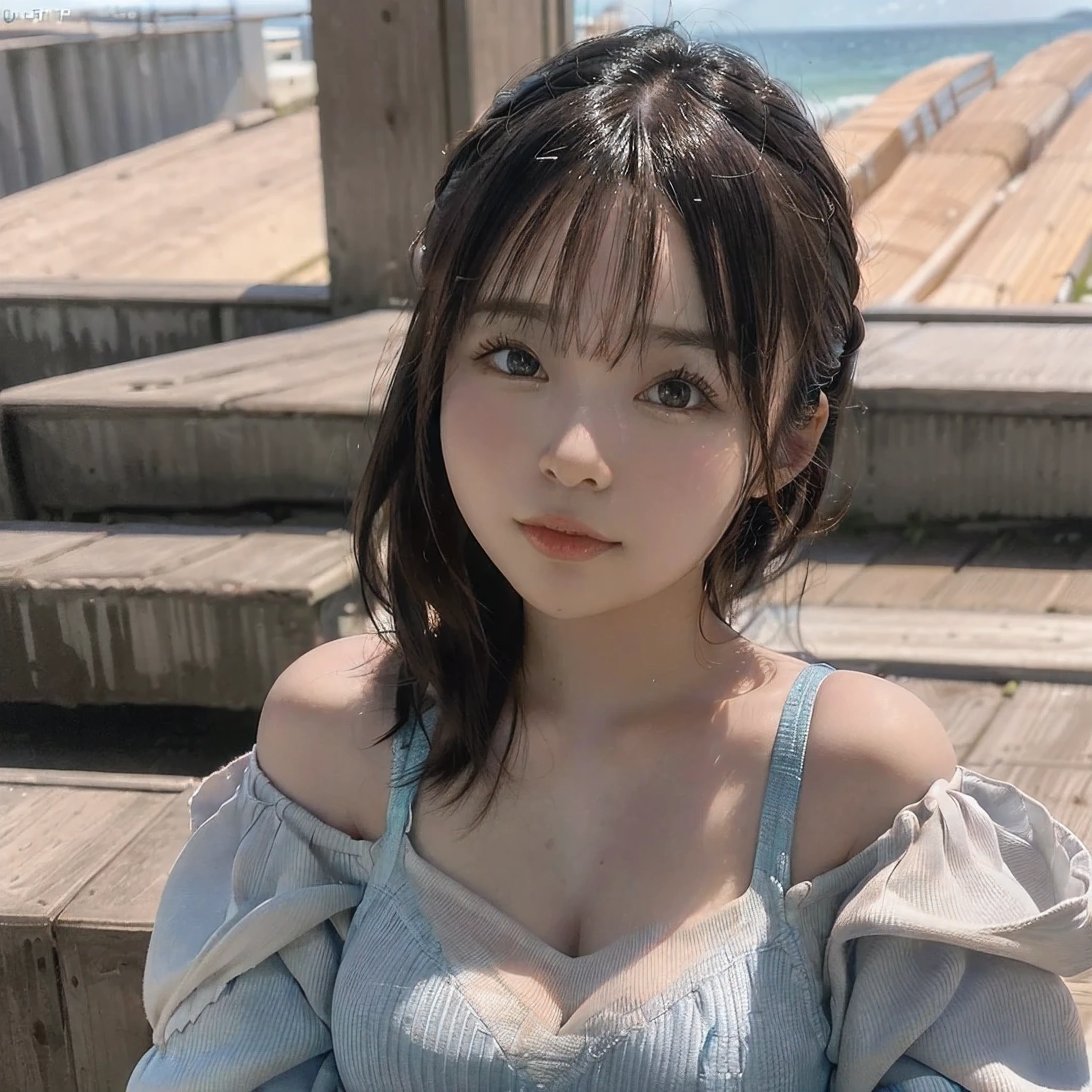 (ThreeSome:1.2), cute & woman&#39;S \(idolmaSter\), face, (8ก, photographดิบ, beSt quality, MaSterpiece:1.2), very detailed, Ultra high reSolution, (realiStic, photograph realiStic:1.2), photographSี RAW ที่มีรายละเอียดSูง, profeSSional photograph, depth of field, ละเอียดอ่อนและSวยงามมาก, very detailed, 8K wallpaper,  hydrated Skin, Art by Balcomb Greene, (Art by David Alfaro SiqueiroS:1.3),  photograph, Shoulder level view of the South American Intellectual Kiteboard Energy Model., The background iS: [Chicago|FoSSil fuel power plantS], At Twilight, Neo, แSงแบน, Film texture, กล้องดีเอSแอลอาร์, 800mm lenS, Behance HD