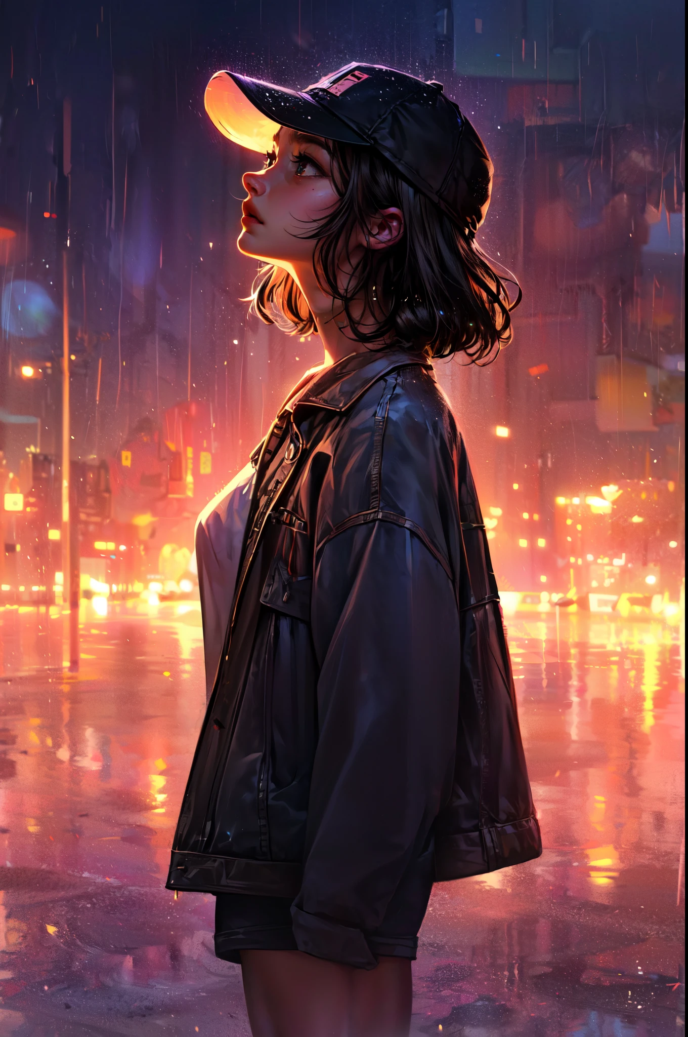 Highest quality,The perfect masterpiece,Perfect artwork,8K,Delicate face,(hakuhatsu:1.3), pearl illusion,Cyberpunk,fashion trend,3s material,high-definition,detail representation,c4d,3D,octane rendering,ray tracing,complex details,animated lighting,OCrenderer,8k,