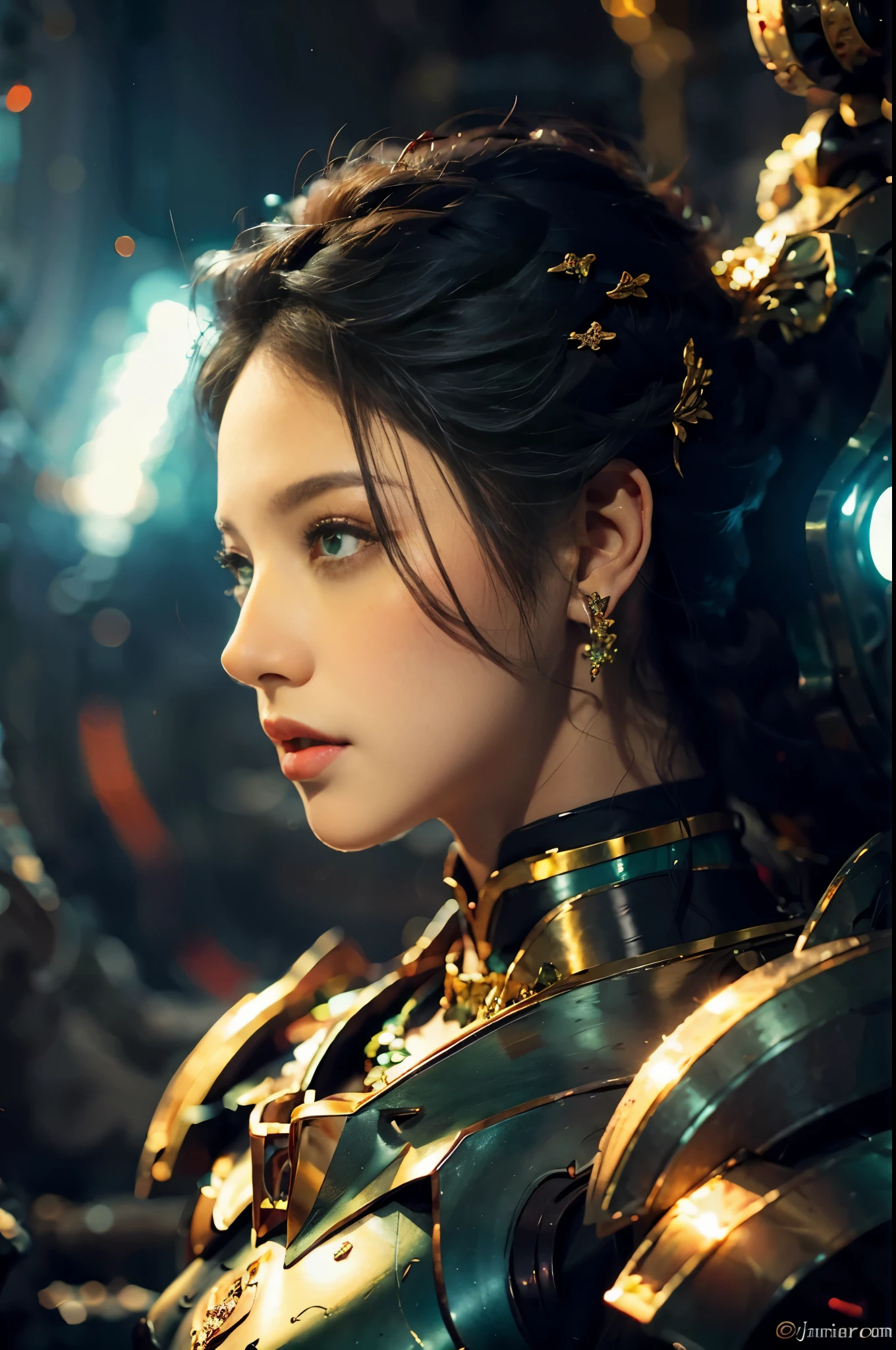 green eyes, (beautiful fantasy jewelry)