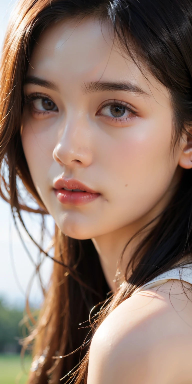 极多suckers，suckers，Photo library，The most beautiful girl in Thailand，Upper body close-up，The picture is extremely realistic，（Extremely detailed），Add details，再Add details，（Very realistic skin texture），Increased skin texture，Sunlight shines，hair enhancement。suckers，More realistic，More ray tracing，Extremely detailed three-dimensional lighting，Contour enhancement，clarity enhancement，Full portrait clear。