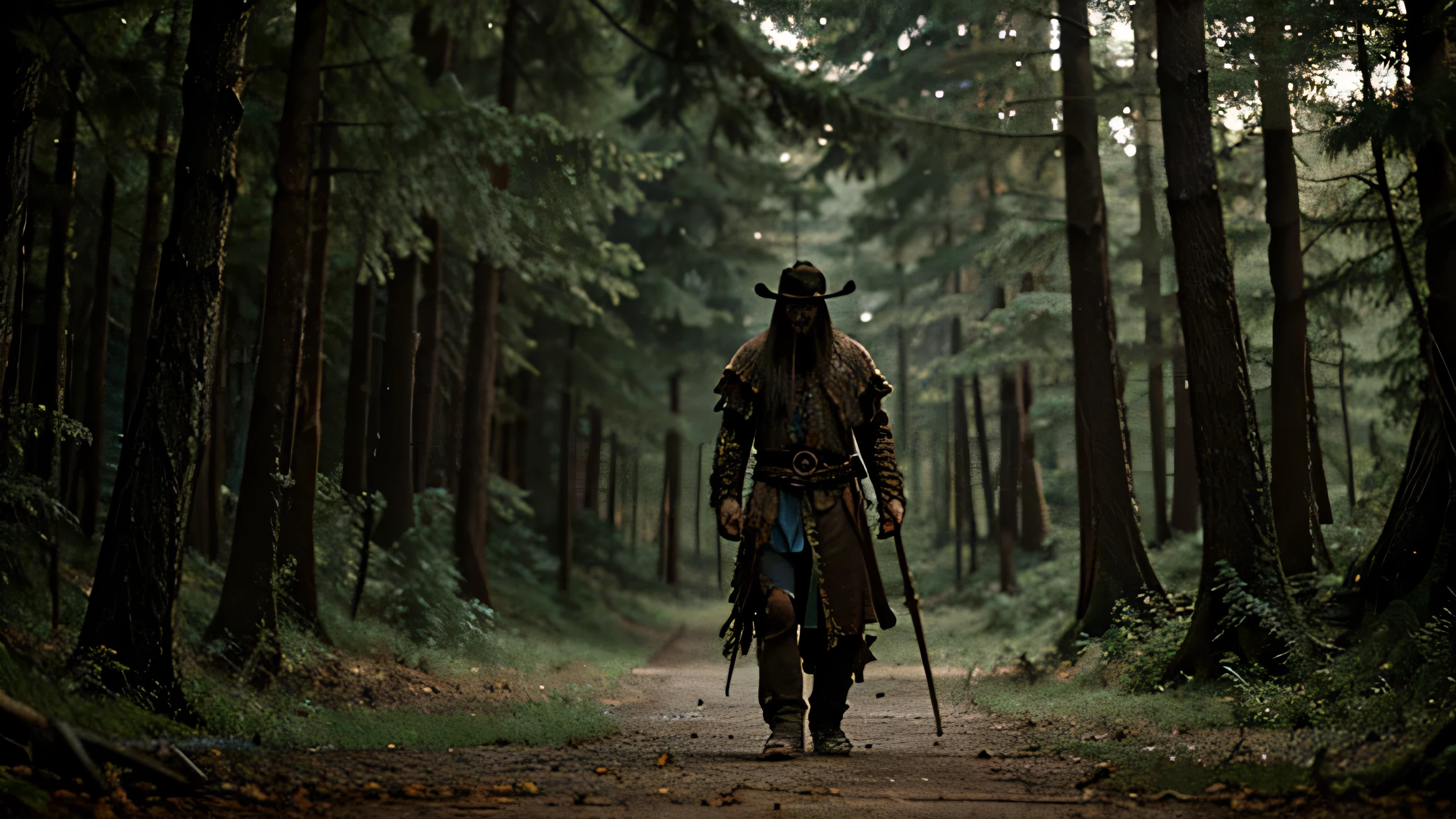 dead man warrior, forest