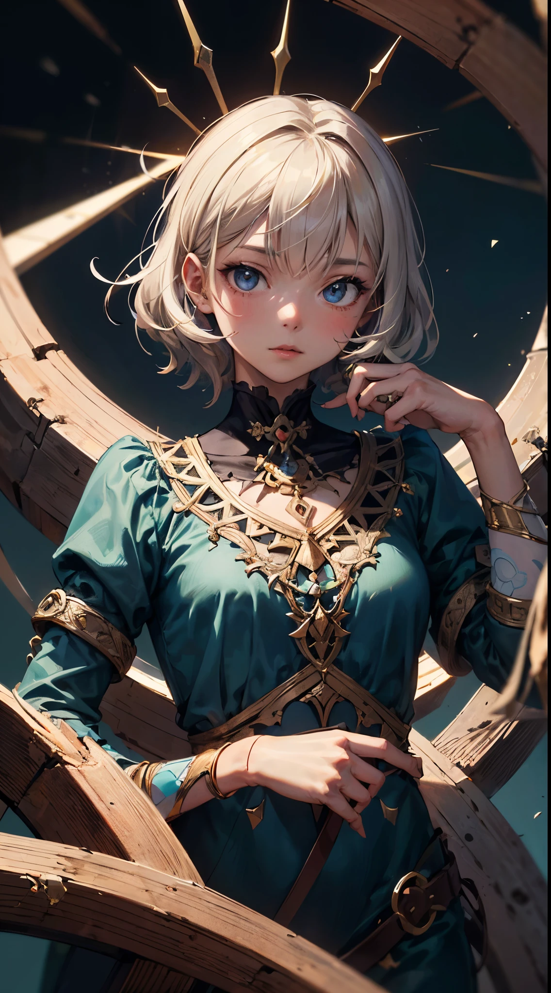 1girl,officialart,unity8kwallpaper,ultradetailed,beautifulandaesthetic,masterpiece,bestquality,(zentangle,mandala,tangle,entangle),dynamicangle,cowboyshot,themostbeautifulformofchaos,elegant,abrutalistdesigned,vividcolours,romanticism,byjamesjean,robydwiantono,rosstran,francisbacon,michalmraz,adrianghenie,petracortright,gerhardrichter,takatoyamamoto,ashleywood,atmospheric,ecstasyofmusicalnotes,streamingmusicalnotesvisible