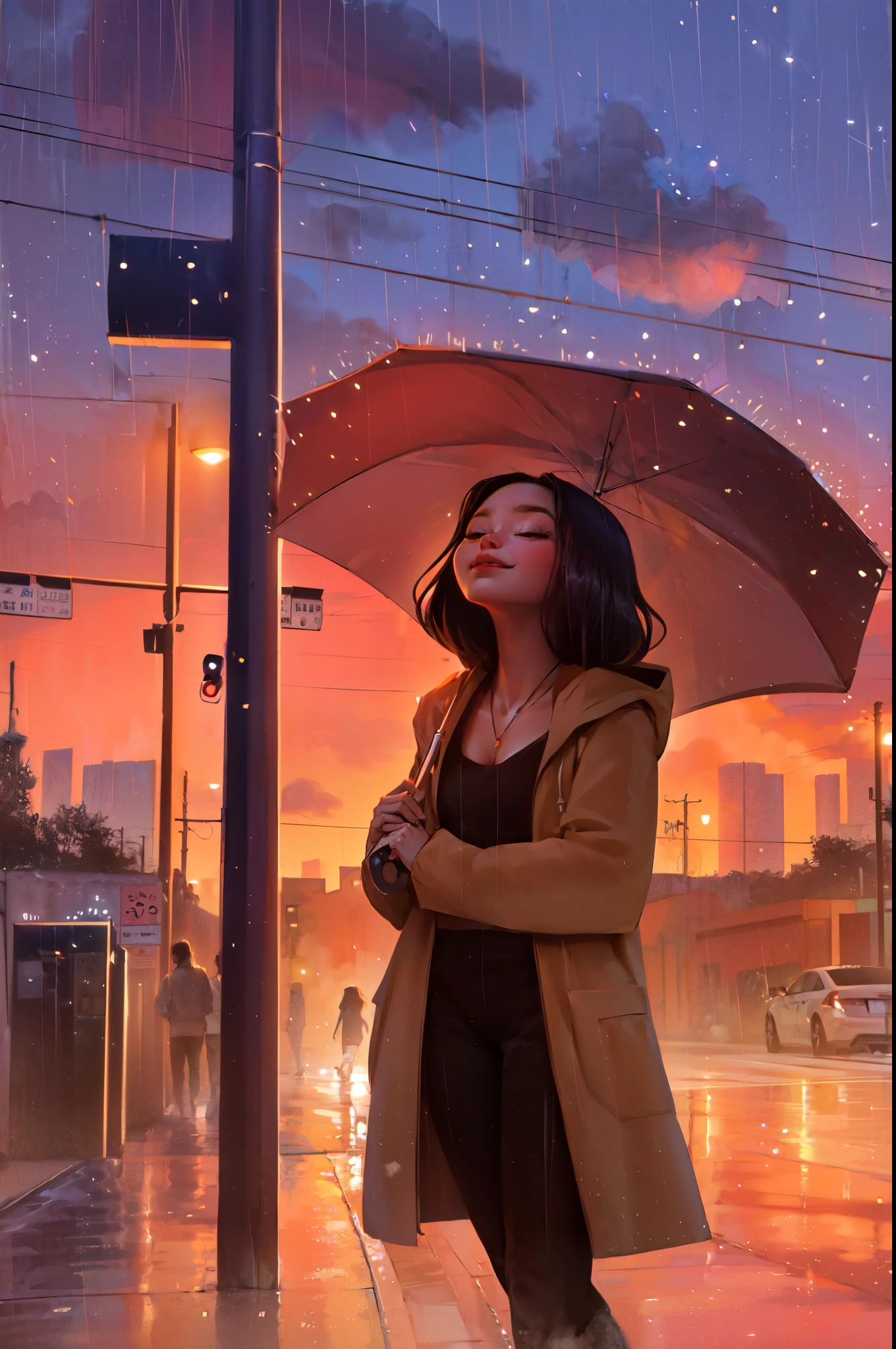 Highest quality,The perfect masterpiece,Perfect artwork,8K,Delicate face,(hakuhatsu:1.3), pearl illusion,Cyberpunk,fashion trend,3s material,high-definition,detail representation,c4d,3D,octane rendering,ray tracing,complex details,animated lighting,OCrenderer,8k,