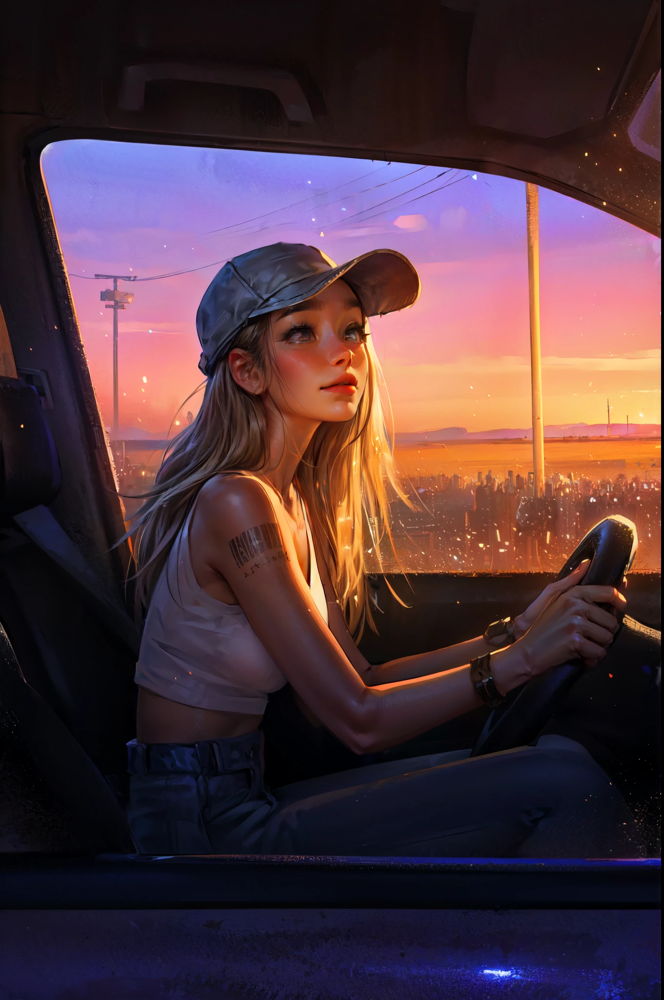 Highest quality,The perfect masterpiece,Perfect artwork,8K,Delicate face,(hakuhatsu:1.3), pearl illusion,Cyberpunk,fashion trend,3s material,high-definition,detail representation,c4d,3D,octane rendering,ray tracing,complex details,animated lighting,OCrenderer,8k,