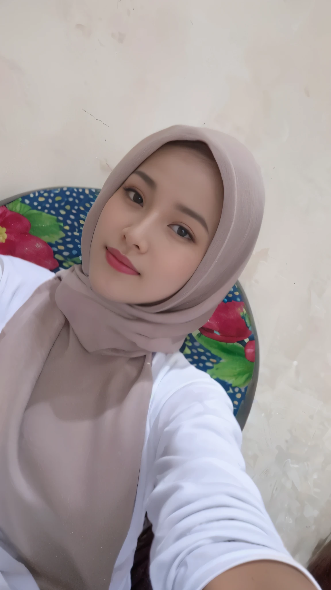 hijab, cherry blossom