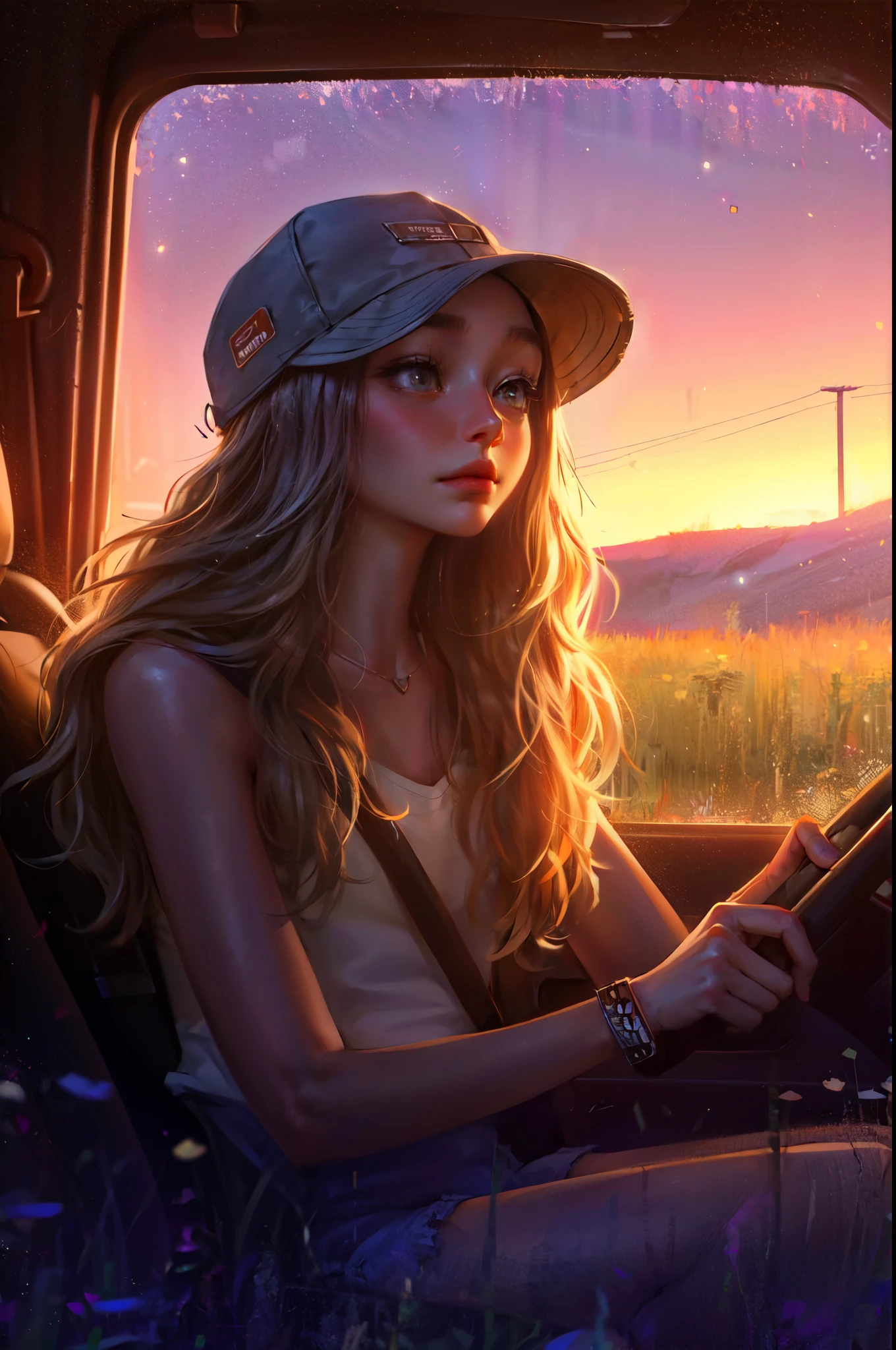 Highest quality,The perfect masterpiece,Perfect artwork,8K,Delicate face,(hakuhatsu:1.3), pearl illusion,Cyberpunk,fashion trend,3s material,high-definition,detail representation,c4d,3D,octane rendering,ray tracing,complex details,animated lighting,OCrenderer,8k,